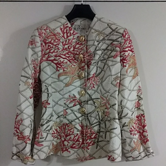Valentino Jackets & Blazers - Vintage Valentino Boutique Nautical Blazer